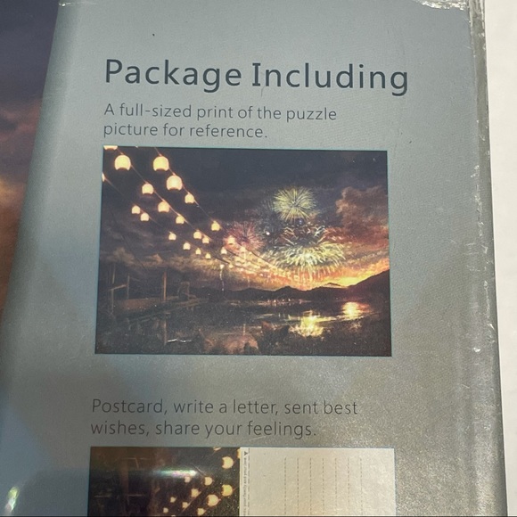 NEW Ingooood Fireworks 1000 pc Jigsaw Puzzle Wood - Picture 2 of 7